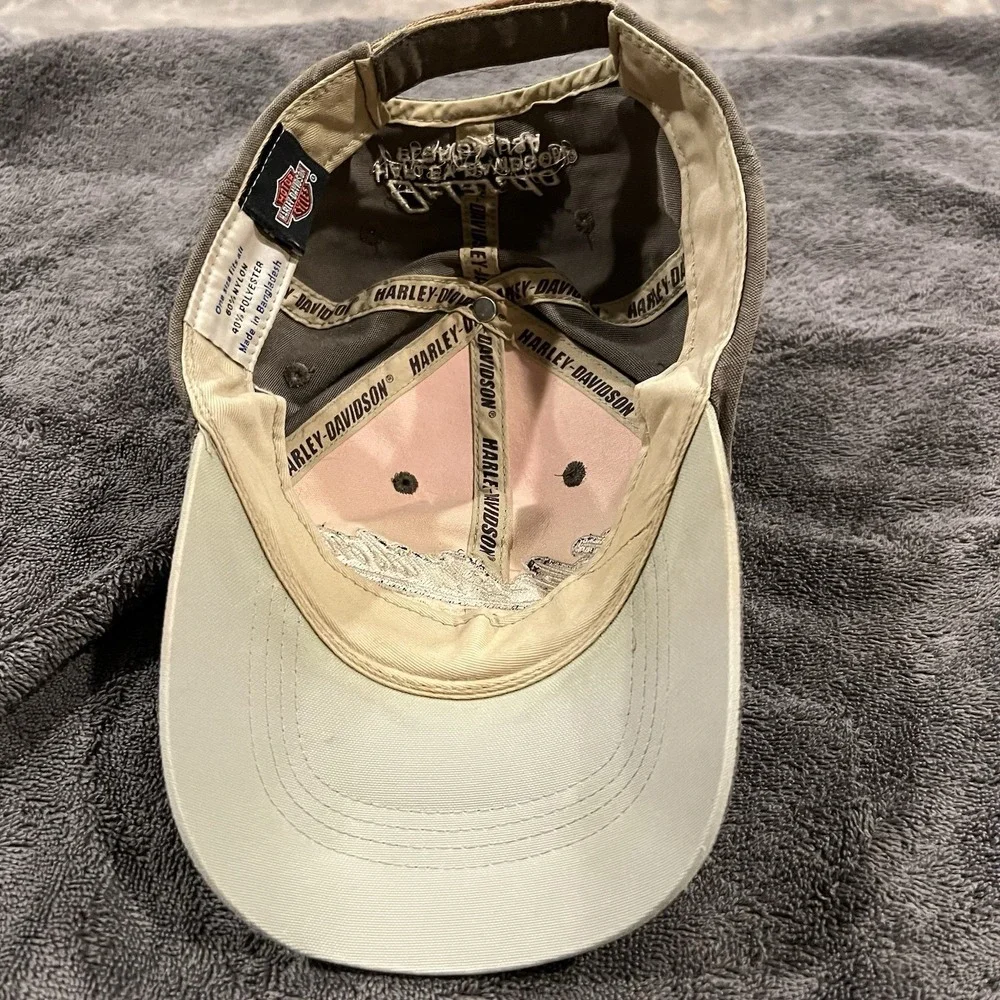 Harley Davidson Motorcycle‎ Baseball Cap Orlando Hook/ Loop